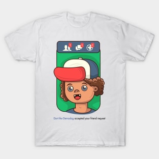 Dustin from Stranger Things has a New Friend! T-Shirt